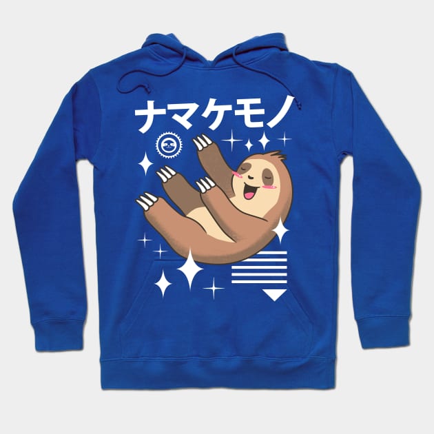 Kawaii Sloth Hoodie by Vincent Trinidad Art